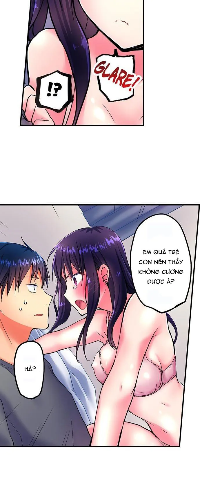 HentaiVN.net - Ảnh 11 - Tình Nồng Mùa Đông [Mafuyu no Shukuchoku-shitsu de Asedaku Ecchi ~ Hokahoka Yutanpo JK Ikaga desu ka?] - Chap 5