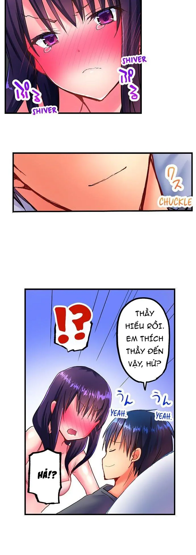 HentaiVN.net - Ảnh 13 - Tình Nồng Mùa Đông [Mafuyu no Shukuchoku-shitsu de Asedaku Ecchi ~ Hokahoka Yutanpo JK Ikaga desu ka?] - Chap 5