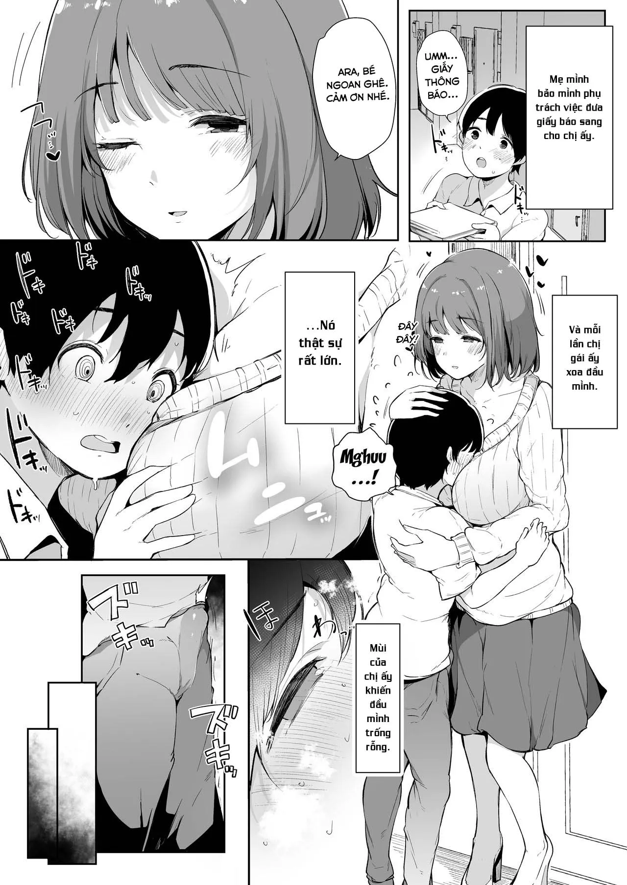 HentaiVN.net - Ảnh 4 - The Older College Girl Who Helps Me Cum [Seitsuu Shasei Kanri Ue no Kai no Joshidaisei Onee-san] - Chap 1