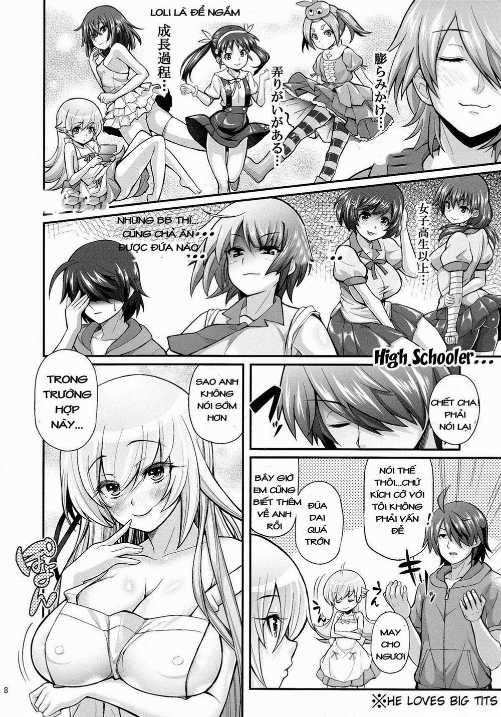 HentaiVN.net - Ảnh 7 - Pachimonogatari: Shinobu Happy Route (Bakemonogatari) - Chap 1