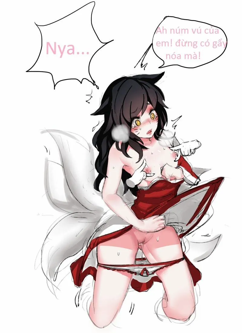 HentaiVN.net - Ảnh 3 - Enemy Ahri and Our Ahri (Liên Minh Huyền Thoại) - Chap 1