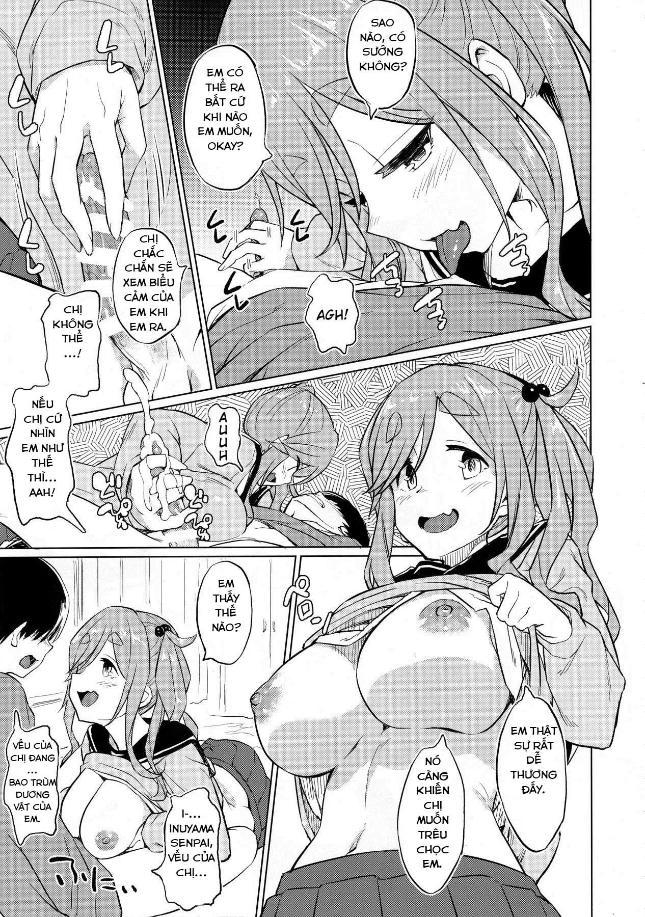 HentaiVN.net - Ảnh 16 - Ecchi na Inuyama Senpai (Yuru Camp) [Naughty Inuyama Senpai (Yuru Camp)] - Chap 1