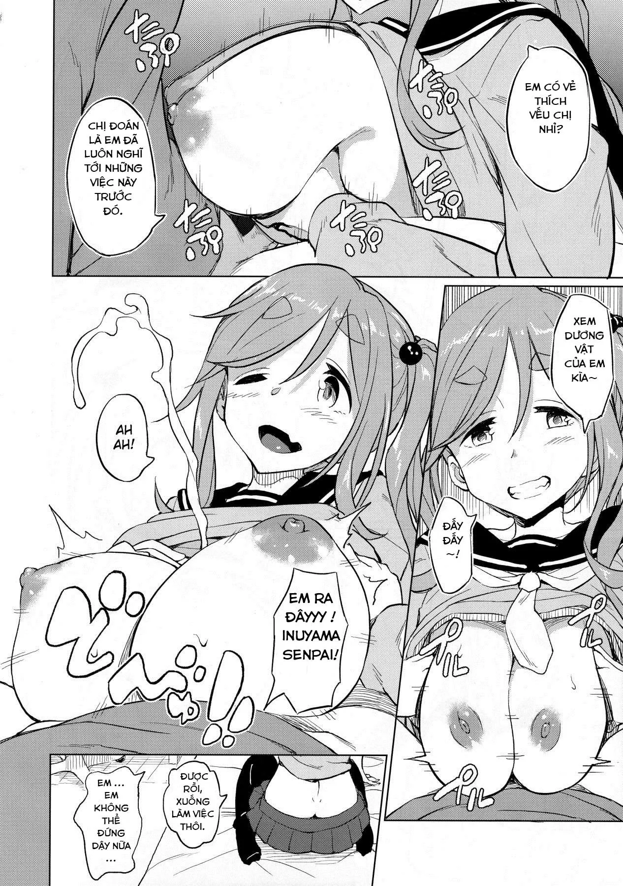 HentaiVN.net - Ảnh 17 - Ecchi na Inuyama Senpai (Yuru Camp) [Naughty Inuyama Senpai (Yuru Camp)] - Chap 1