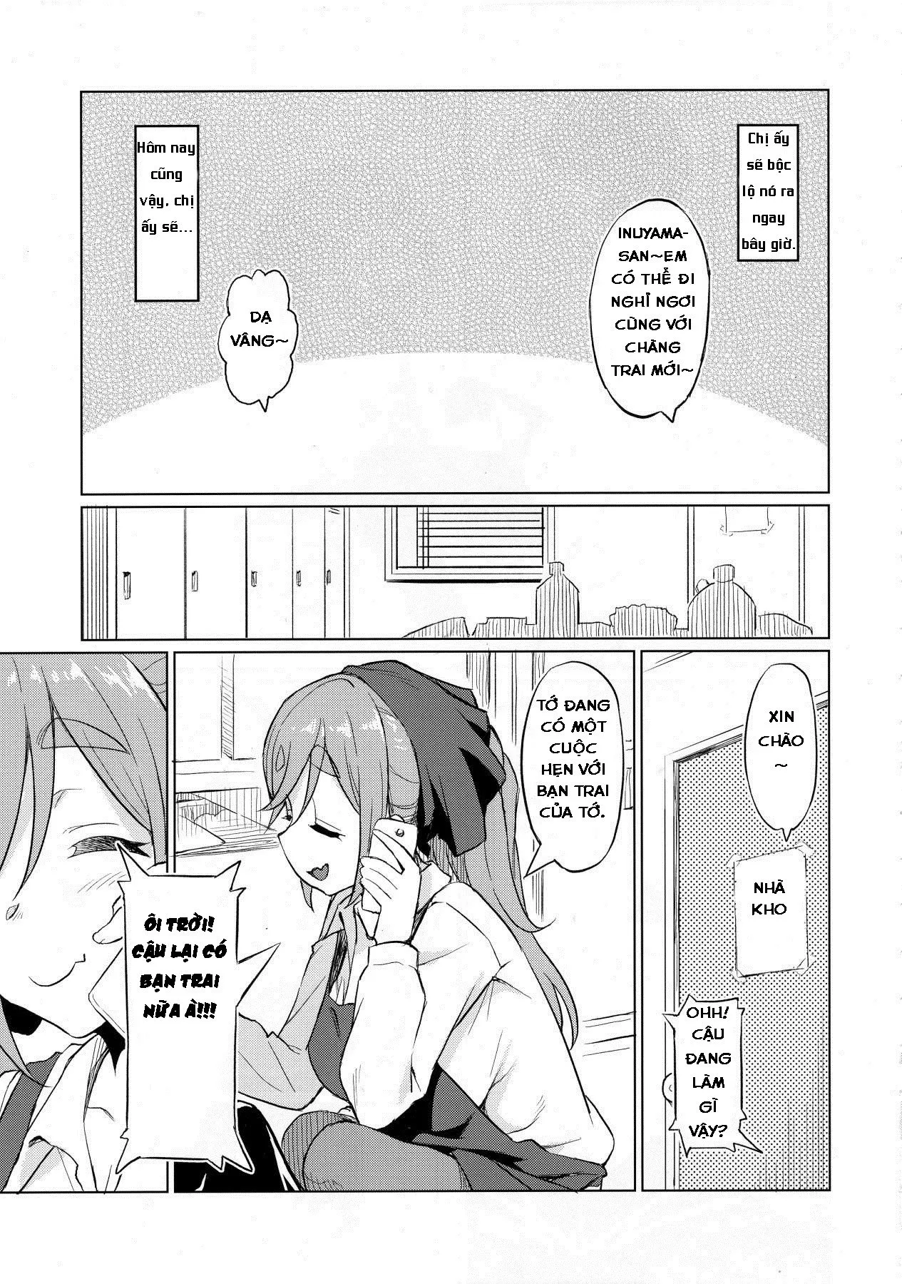 HentaiVN.net - Ảnh 4 - Ecchi na Inuyama Senpai (Yuru Camp) [Naughty Inuyama Senpai (Yuru Camp)] - Chap 1