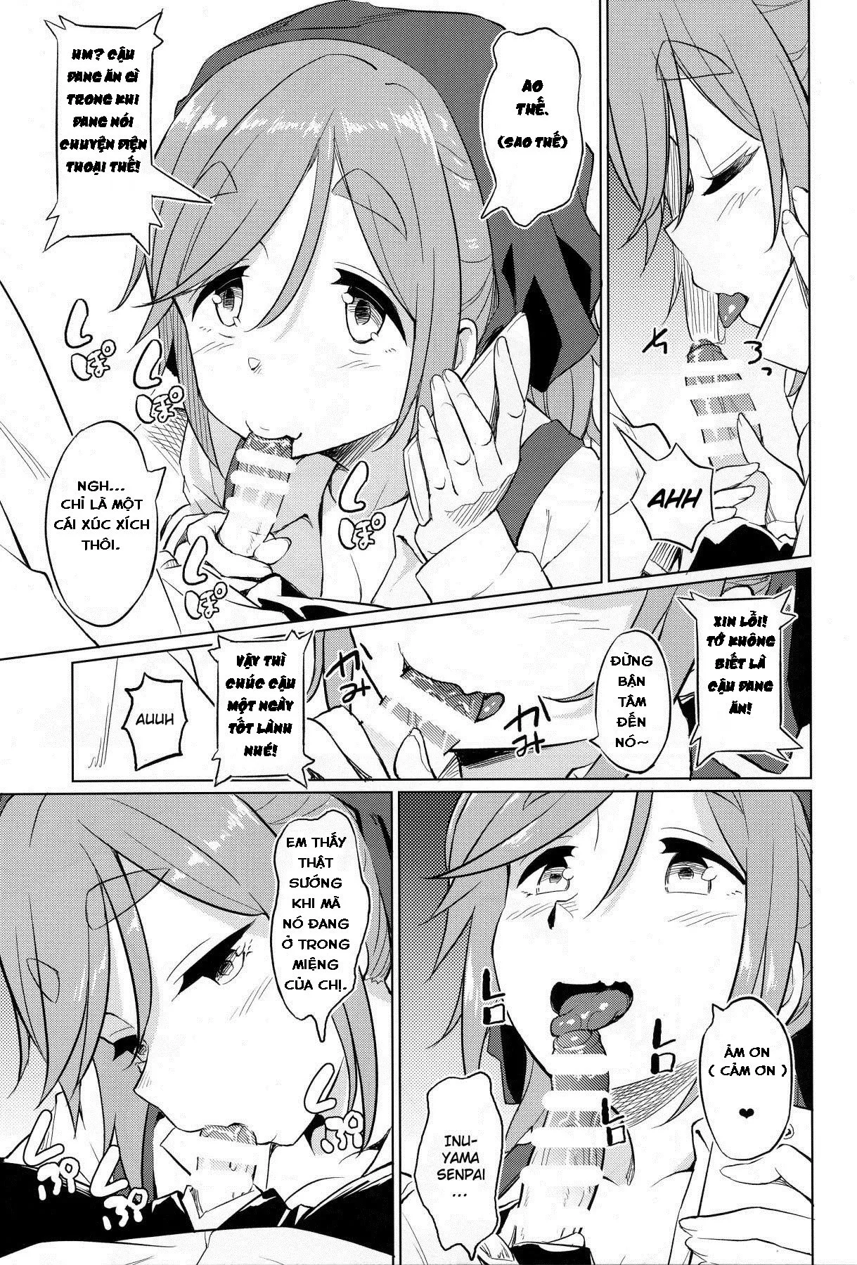 HentaiVN.net - Ảnh 6 - Ecchi na Inuyama Senpai (Yuru Camp) [Naughty Inuyama Senpai (Yuru Camp)] - Chap 1