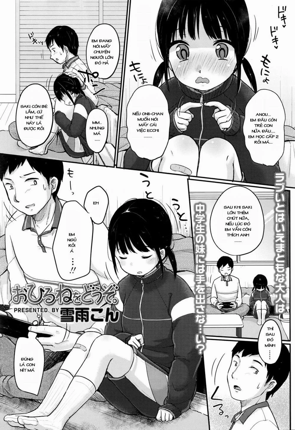 HentaiVN.net - Ảnh 3 - [Loli] Ohirune Wo Douzo - Chap 1