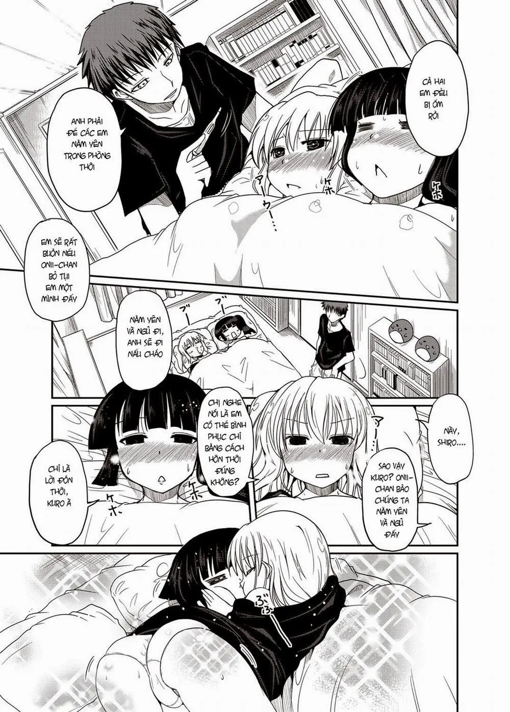 HentaiVN.net - Ảnh 4 - Shiro Kuro Lover - Chap 1