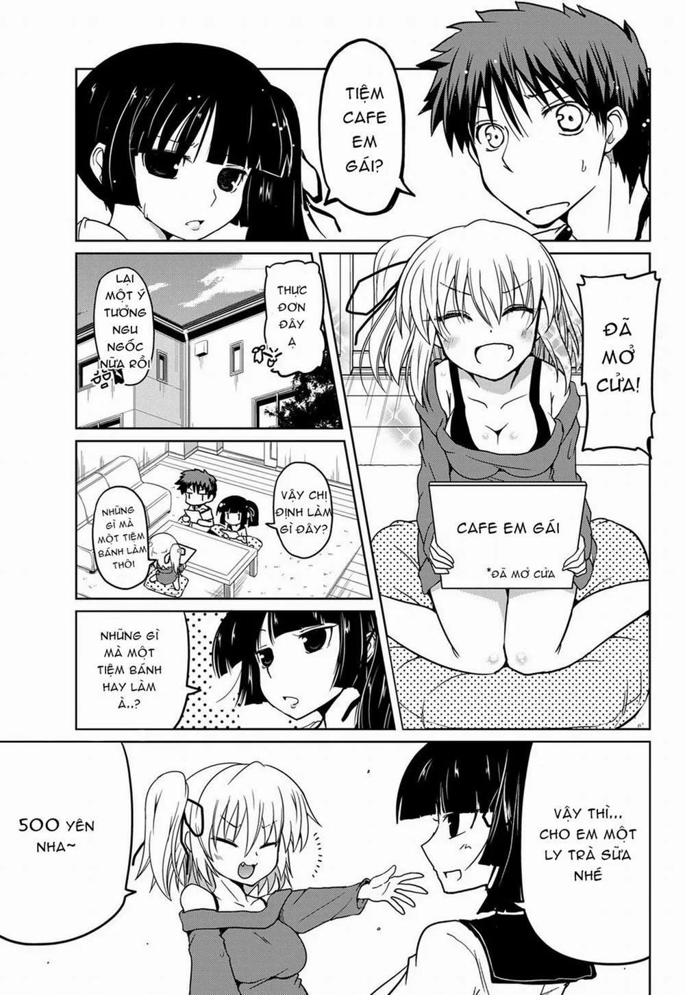 HentaiVN.net - Ảnh 4 - Shiro Kuro Lover - Chap 2