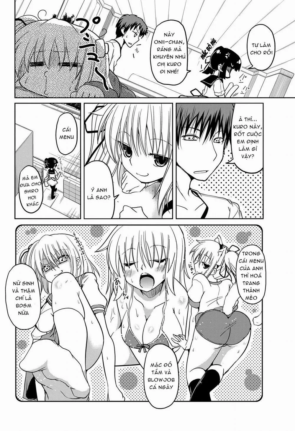 HentaiVN.net - Ảnh 5 - Shiro Kuro Lover - Chap 2