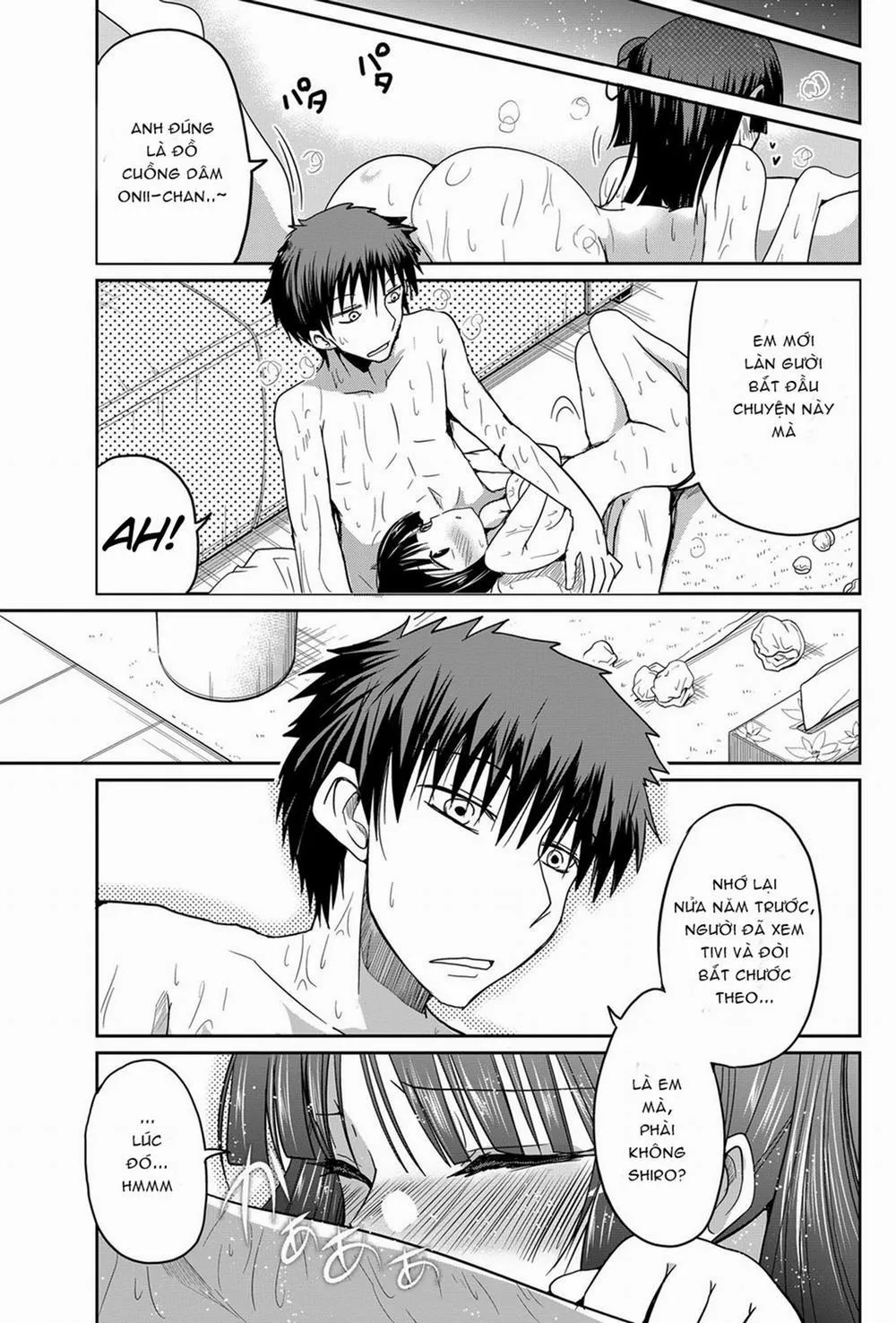 HentaiVN.net - Ảnh 20 - Shiro Kuro Lover - Chap 3