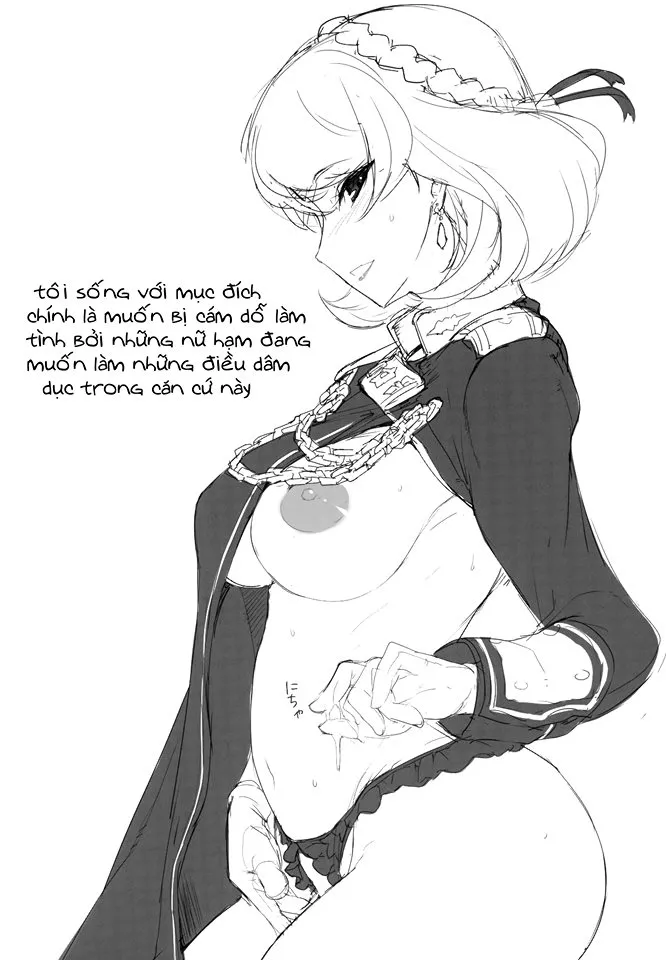 HentaiVN.net - Ảnh 20 - Truyện Tình Của Wales ( Azur Lane ) [PoW.exe (アズールレーン)] - Chap 1