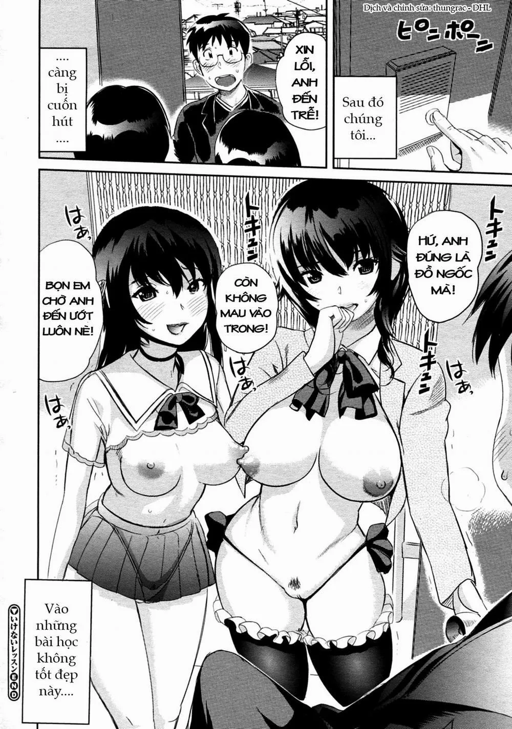 HentaiVN.net - Ảnh 24 - Ikenai Lesson - Chap 1