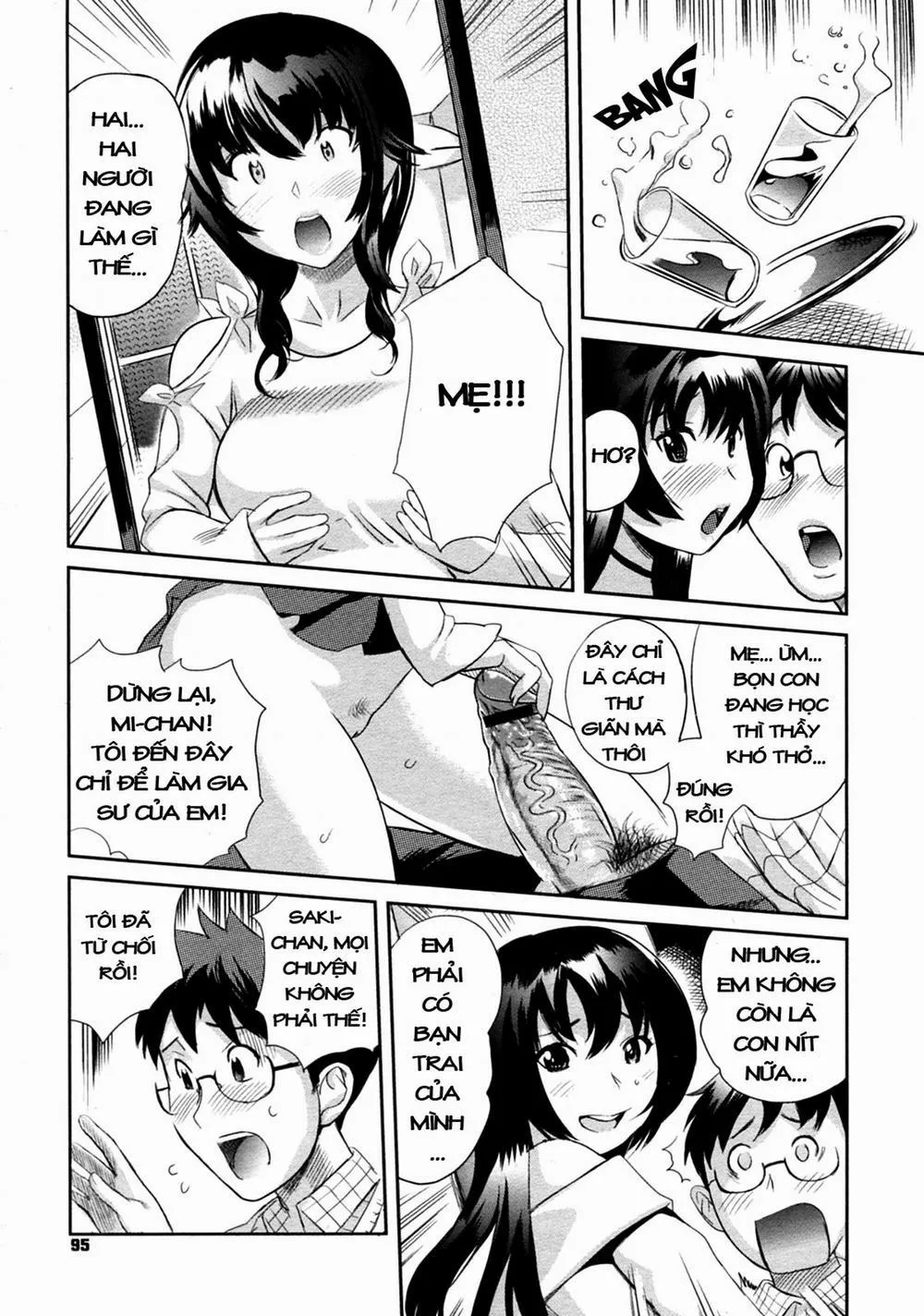 HentaiVN.net - Ảnh 5 - Ikenai Lesson - Chap 1