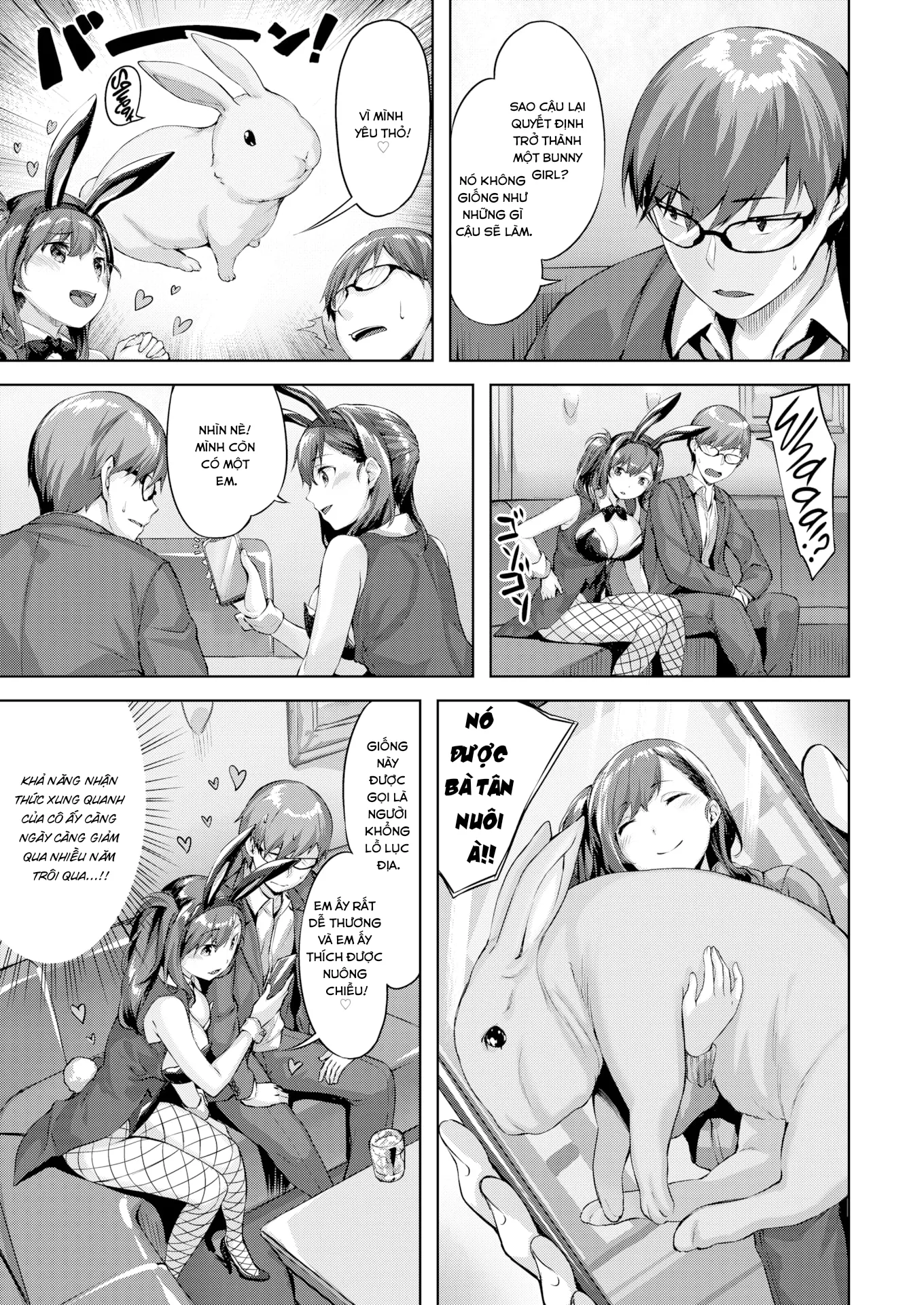 HentaiVN.net - Ảnh 5 - Nàng Thỏ Tôi Yêu [Bunny My Love] - Chap 1