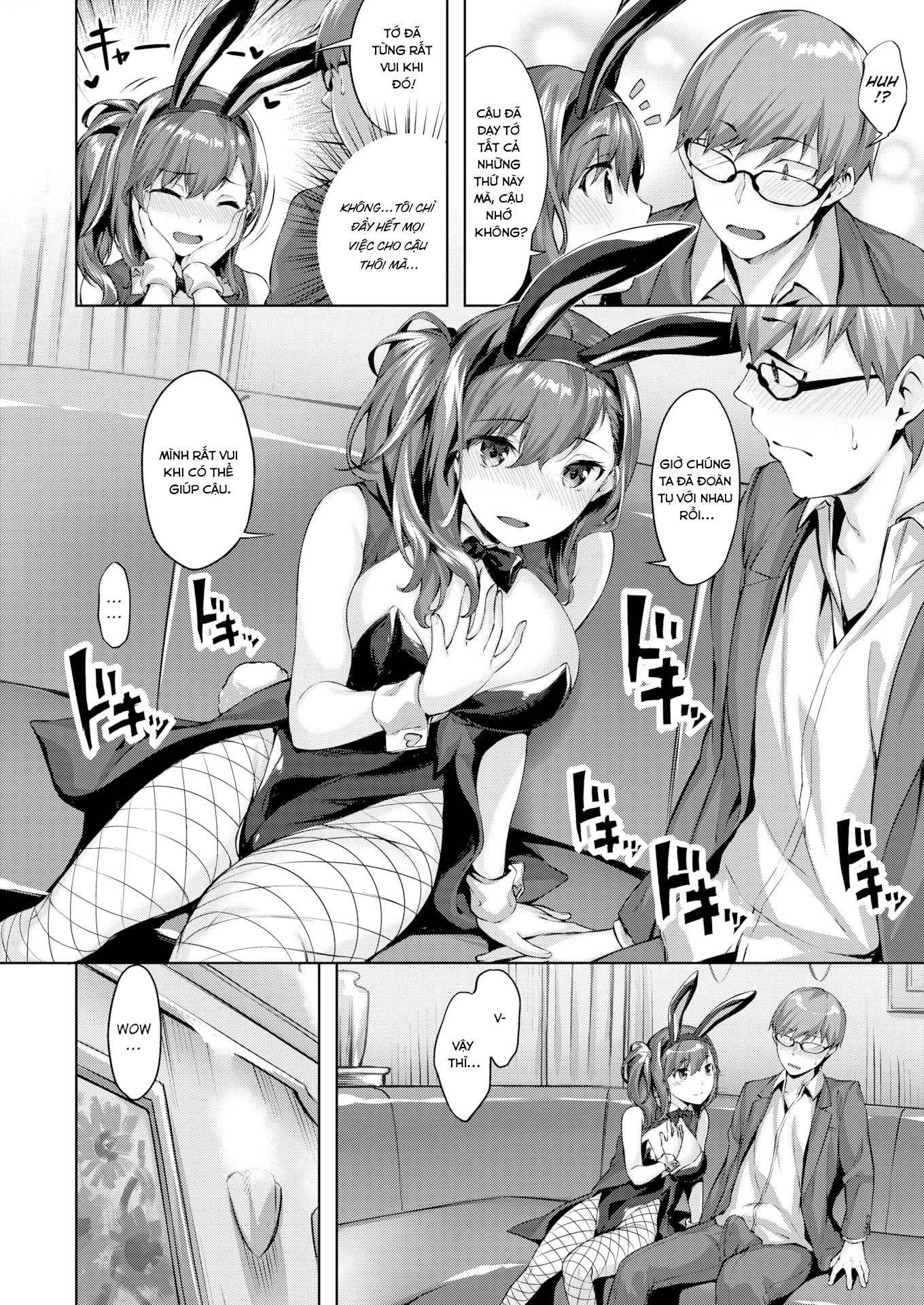 HentaiVN.net - Ảnh 8 - Nàng Thỏ Tôi Yêu [Bunny My Love] - Chap 1