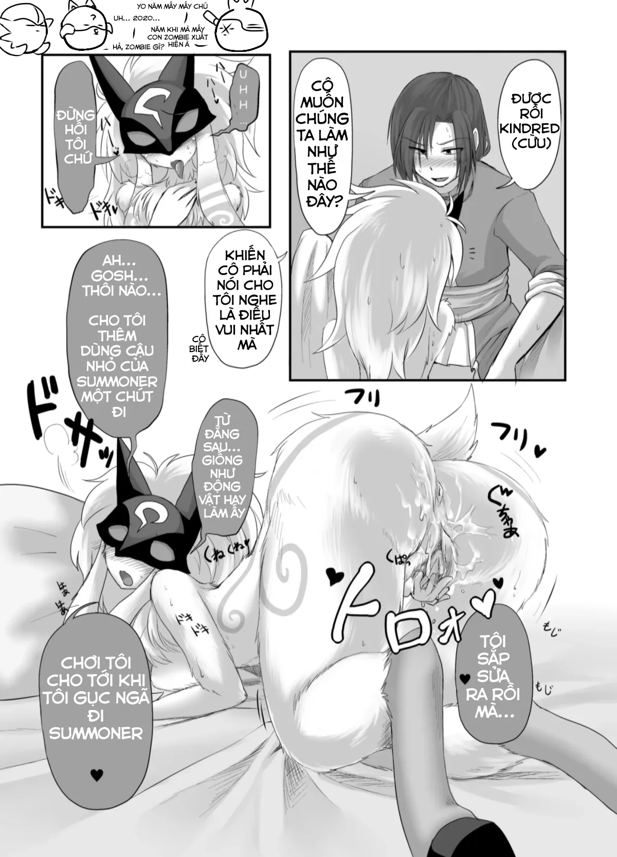 HentaiVN.net - Ảnh 18 - Uchi No Champ Wa Hatsujouki [My Champ Is In Love] - Chap 1
