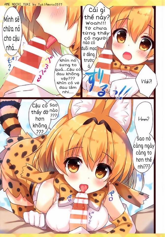 HentaiVN.net - Ảnh 5 - Mofu Mofu Friends (Kemono Friends) [Mofu Mofu Friends (けものフレンズ)] - Chap 1