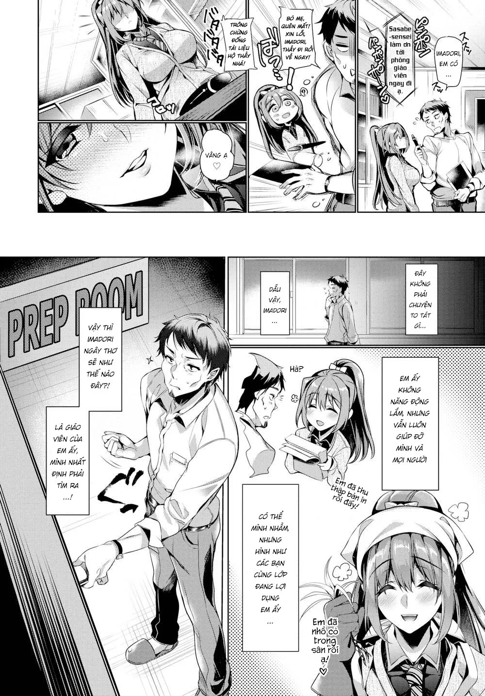 HentaiVN.net - Ảnh 4 - Xin hãy chú ý đến tình cảm của em đi, Sensei! [At the Mercy of Her Instincts ; Sự thương xót trong bản năng của em] - Chap 1