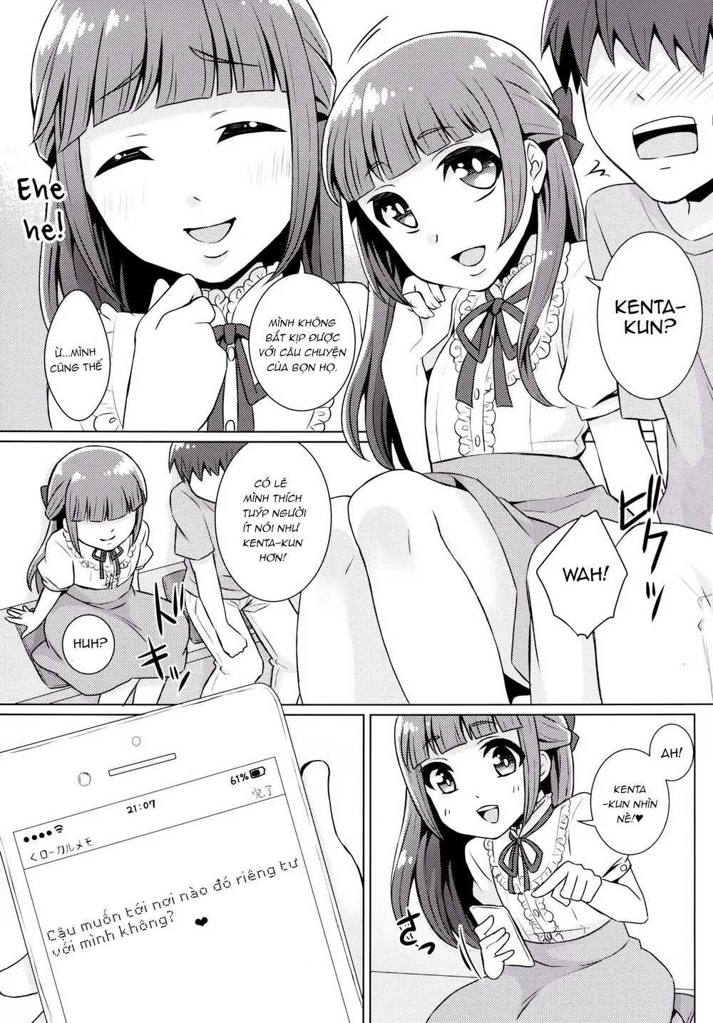 HentaiVN.net - Ảnh 5 - Doutei-kun Omochikaeri de - Chap 1