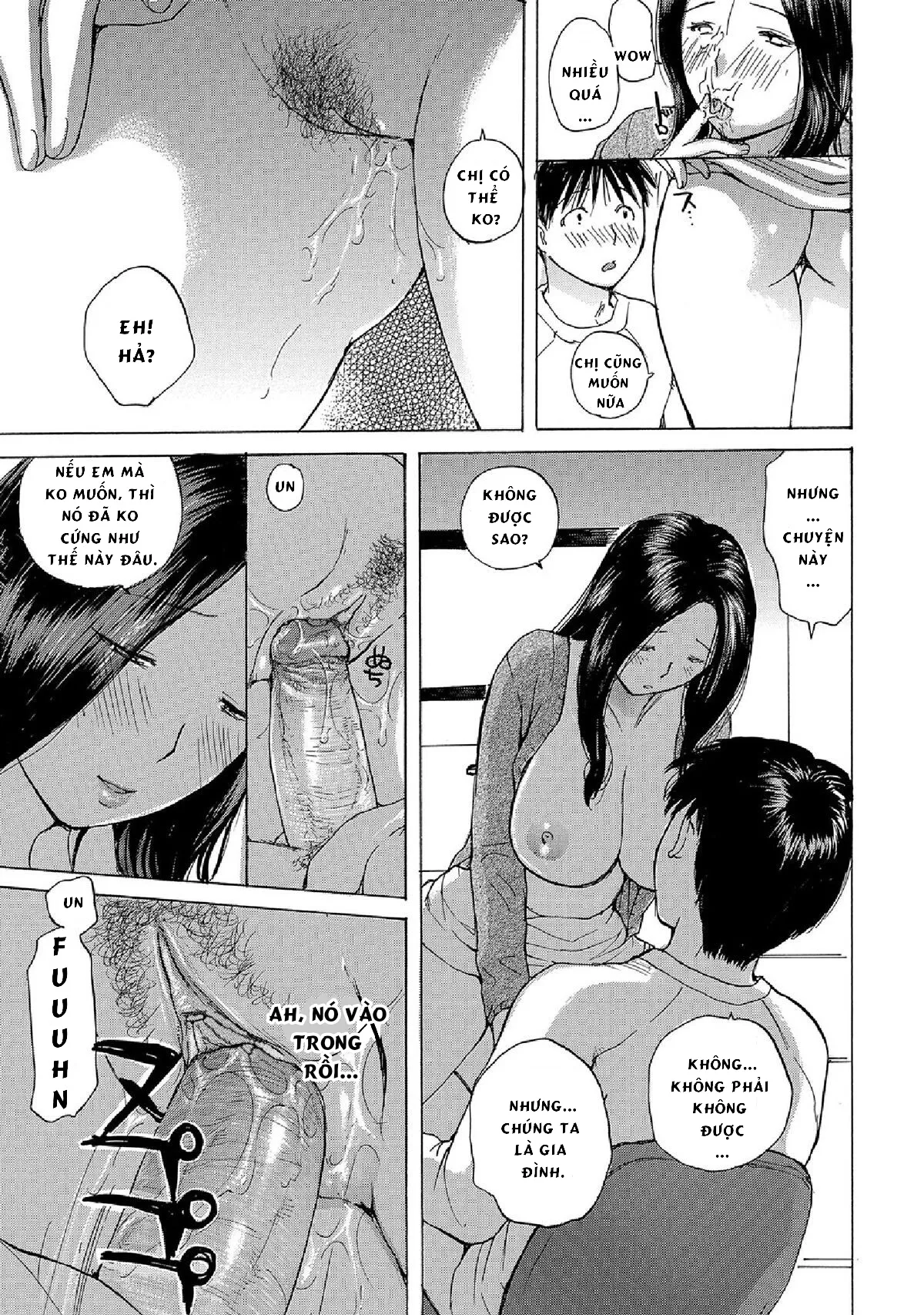 HentaiVN.net - Ảnh 12 - Hitozuma wa Uwaki Suru [Married Woman's Affair; Decensored] - Chap 1