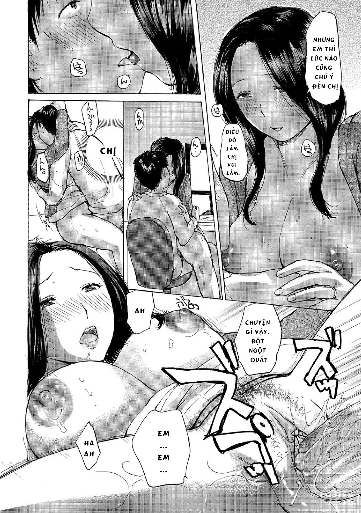 HentaiVN.net - Ảnh 15 - Hitozuma wa Uwaki Suru [Married Woman's Affair; Decensored] - Chap 1