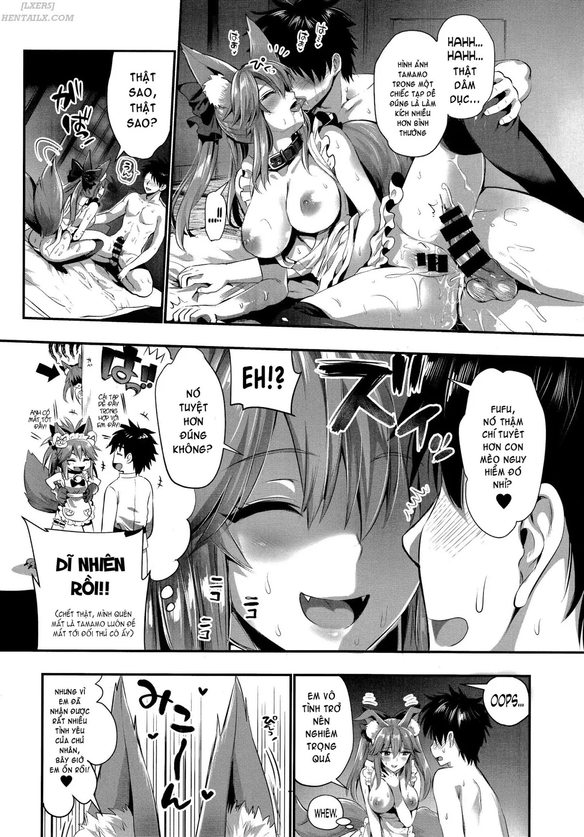 HentaiVN.net - Ảnh 21 - Tamamo Shitsuke ~Anal Choukyou~ (Fate/Grand Order) - Chap 1