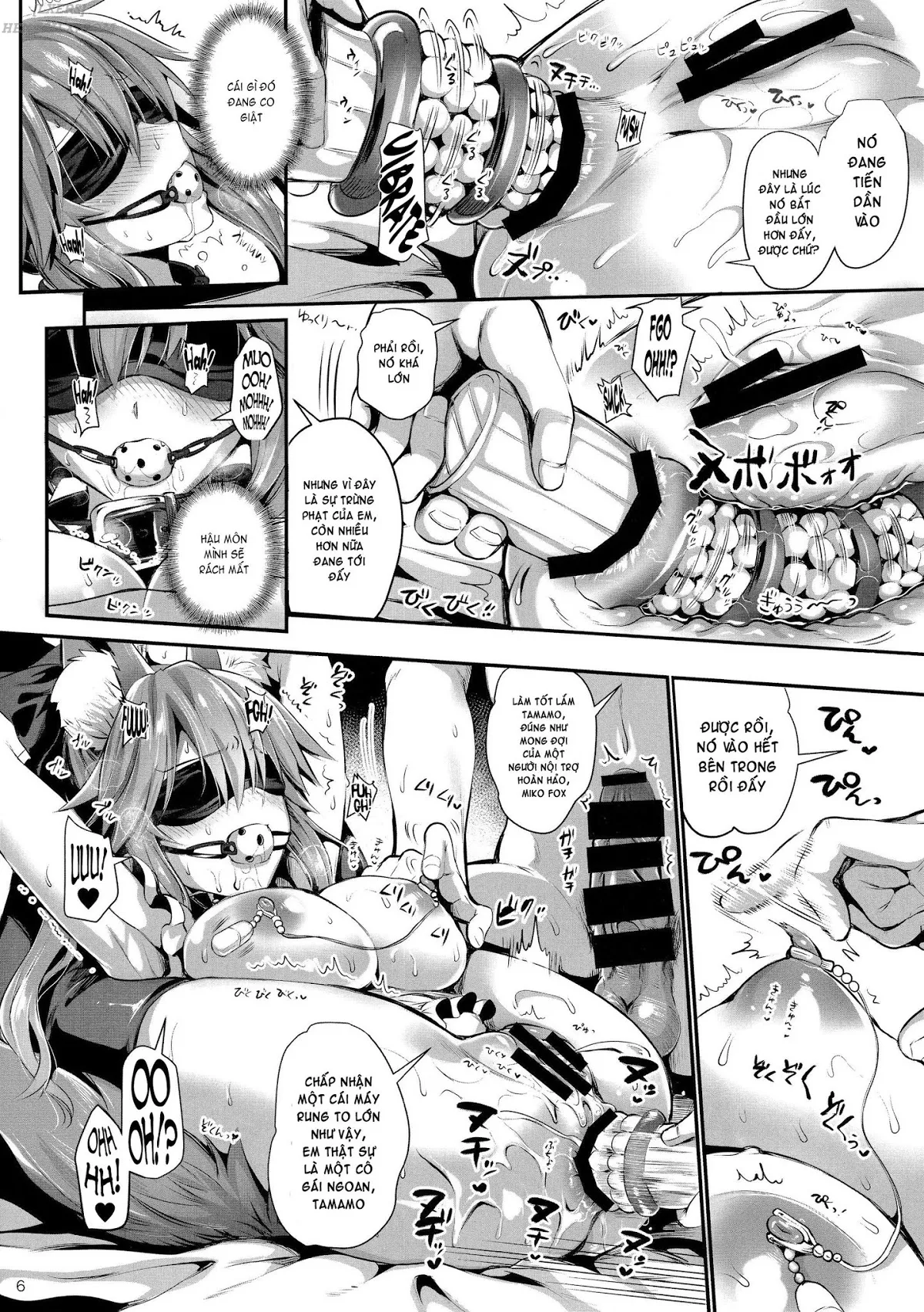 HentaiVN.net - Ảnh 5 - Tamamo Shitsuke ~Anal Choukyou~ (Fate/Grand Order) - Chap 1
