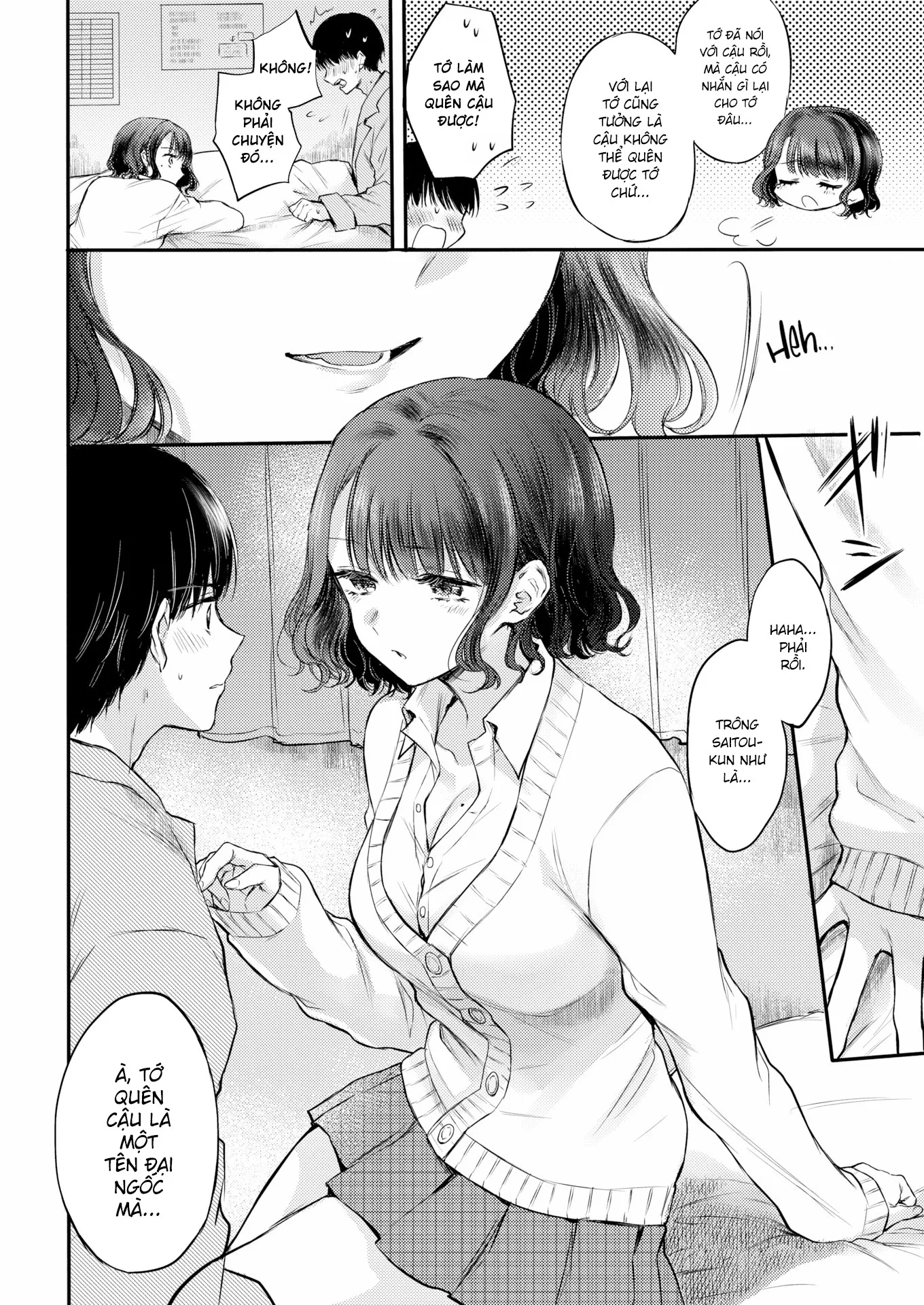 HentaiVN.net - Ảnh 8 - Giấc mơ chân thật [Dreamy sentimentality] - Chap 1