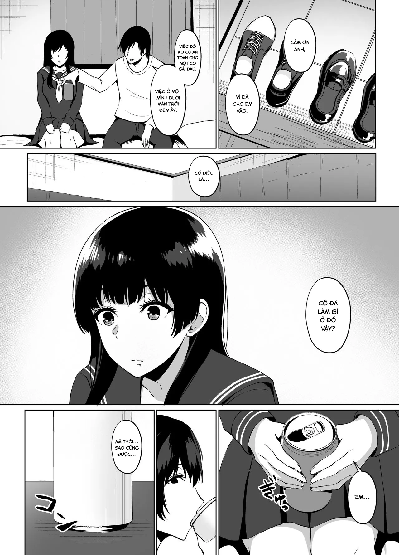 HentaiVN.net - Ảnh 8 - Iede Shoujo Hiroimashita [家出少女拾いました] - Chap 1