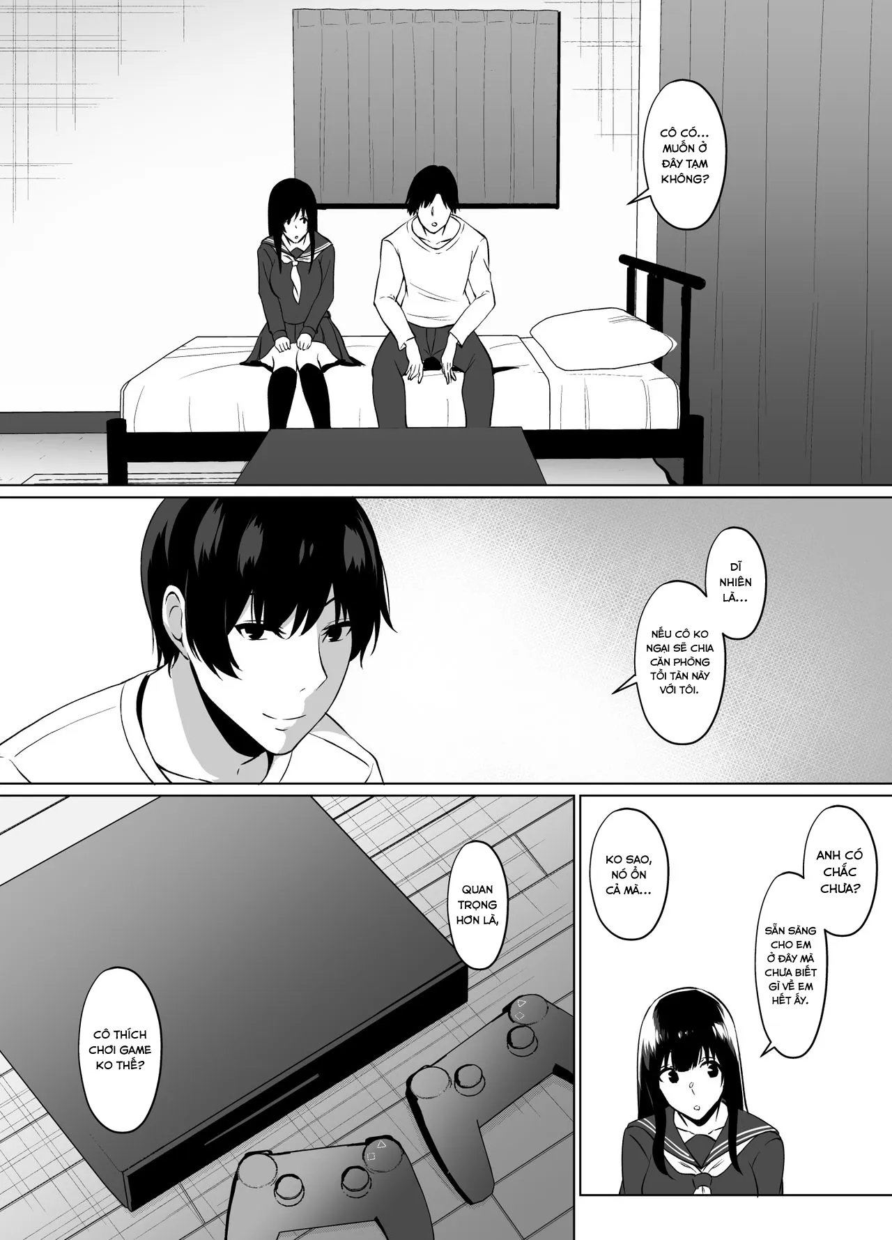 HentaiVN.net - Ảnh 9 - Iede Shoujo Hiroimashita [家出少女拾いました] - Chap 1