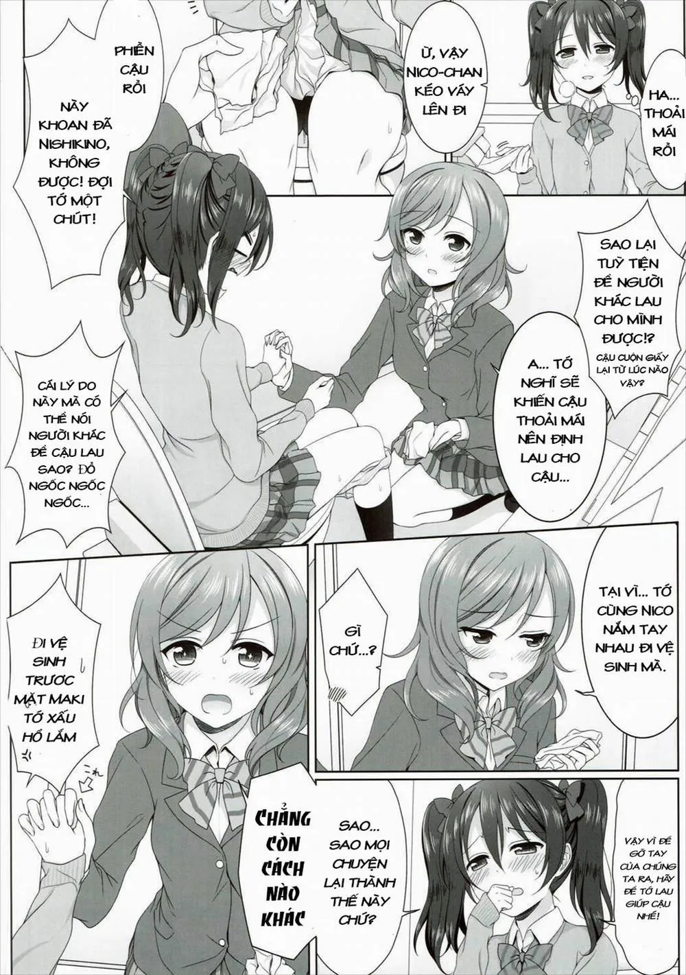 HentaiVN.net - Ảnh 9 - Nurui yo Magnetic toilet (Love Live!) - Chap 1