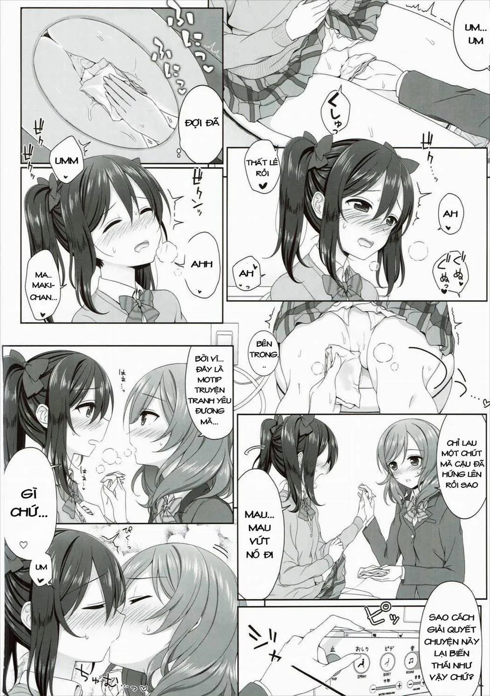 HentaiVN.net - Ảnh 11 - Nurui yo Magnetic toilet (Love Live!) - Chap 1