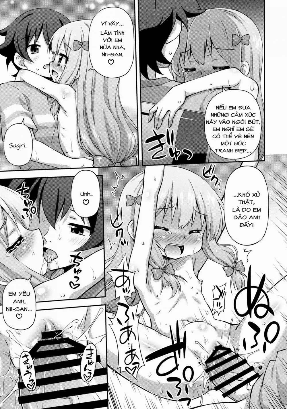 HentaiVN.net - Ảnh 15 - Imouto to Ero LigNov o Tsukurou (Eromanga-sensei) - Chap 1
