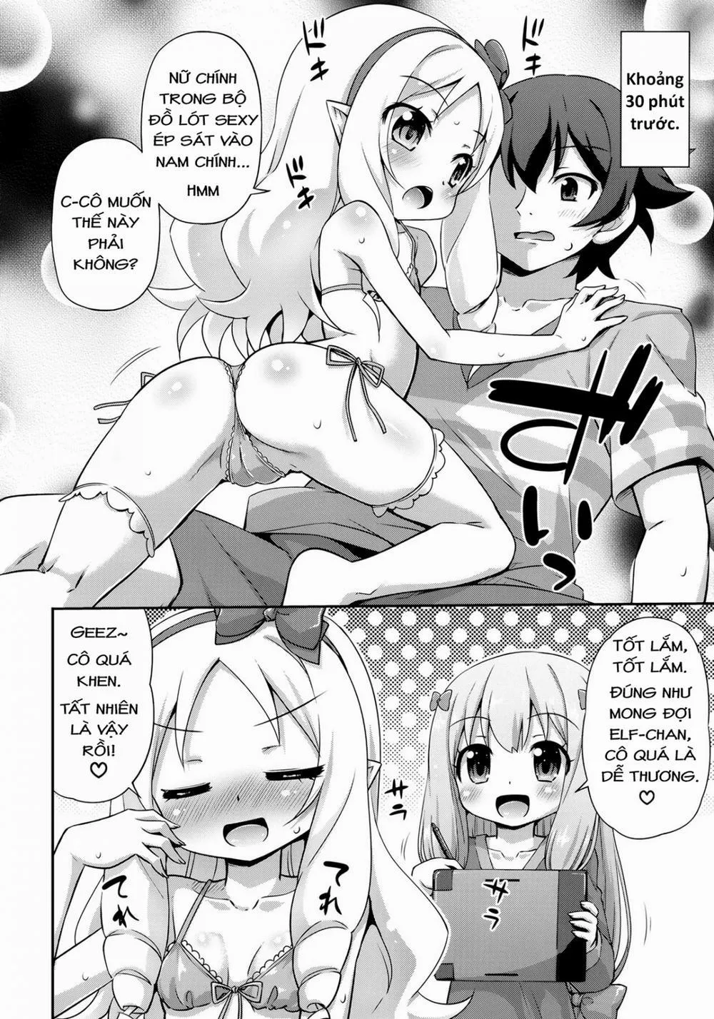 HentaiVN.net - Ảnh 4 - Imouto to Ero LigNov o Tsukurou (Eromanga-sensei) - Chap 1