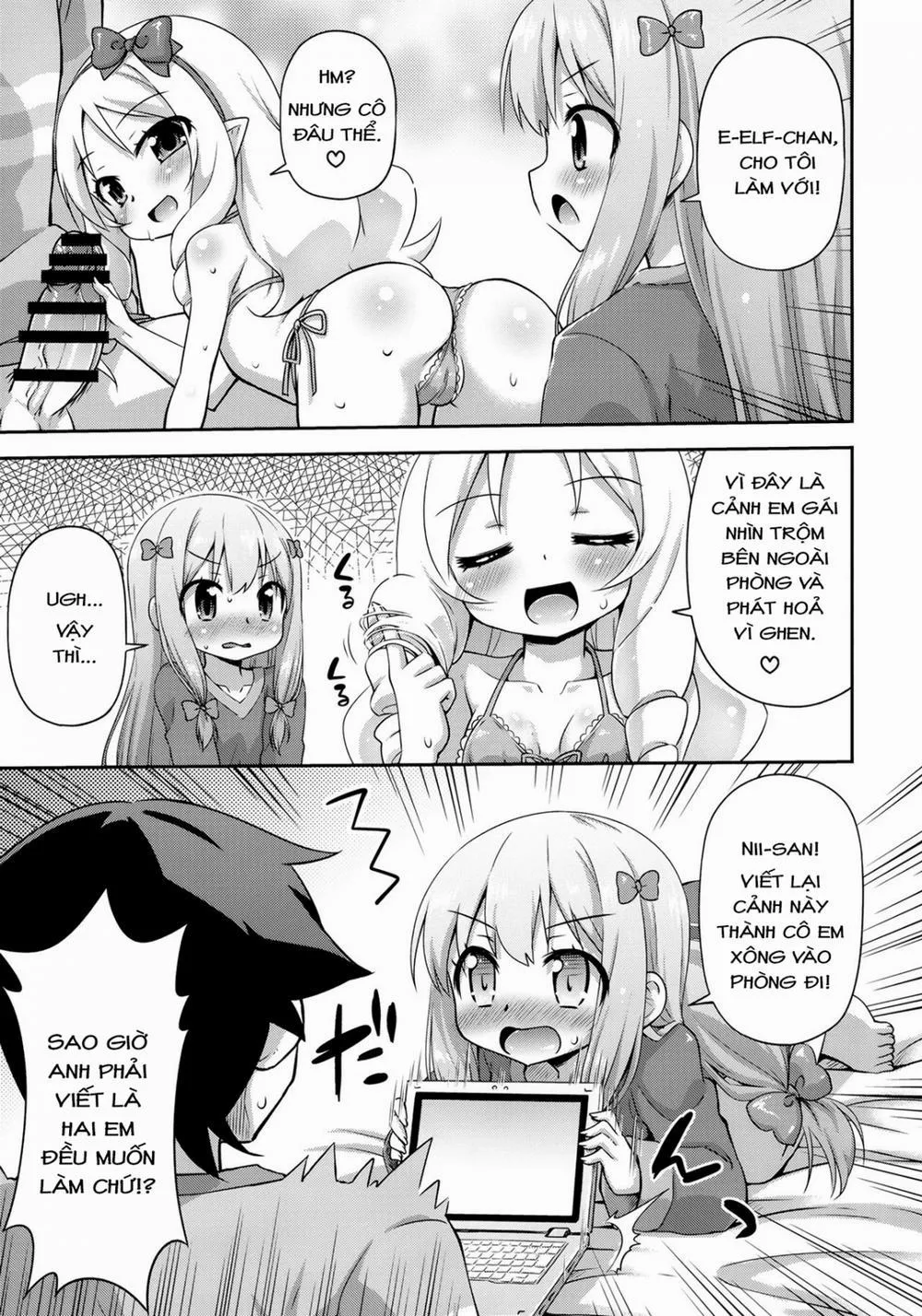 HentaiVN.net - Ảnh 9 - Imouto to Ero LigNov o Tsukurou (Eromanga-sensei) - Chap 1