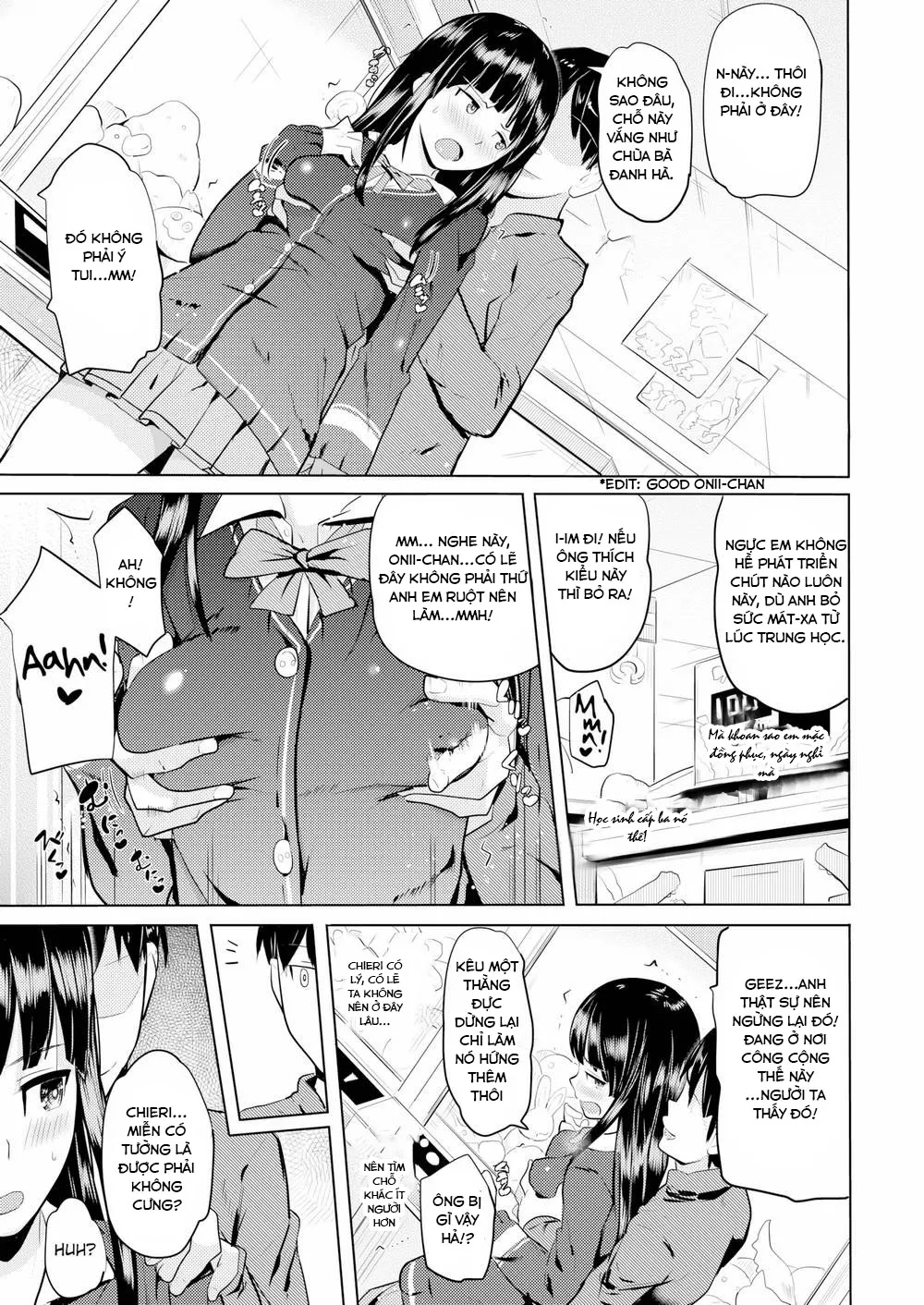 HentaiVN.net - Ảnh 4 - Because it Feels so Good! - Chap 1