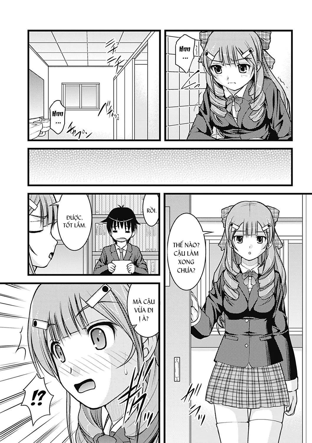 HentaiVN.net - Ảnh 10 - Ojousama Fukukaichou no Junan [お嬢様副会長の受難] - Chap 1
