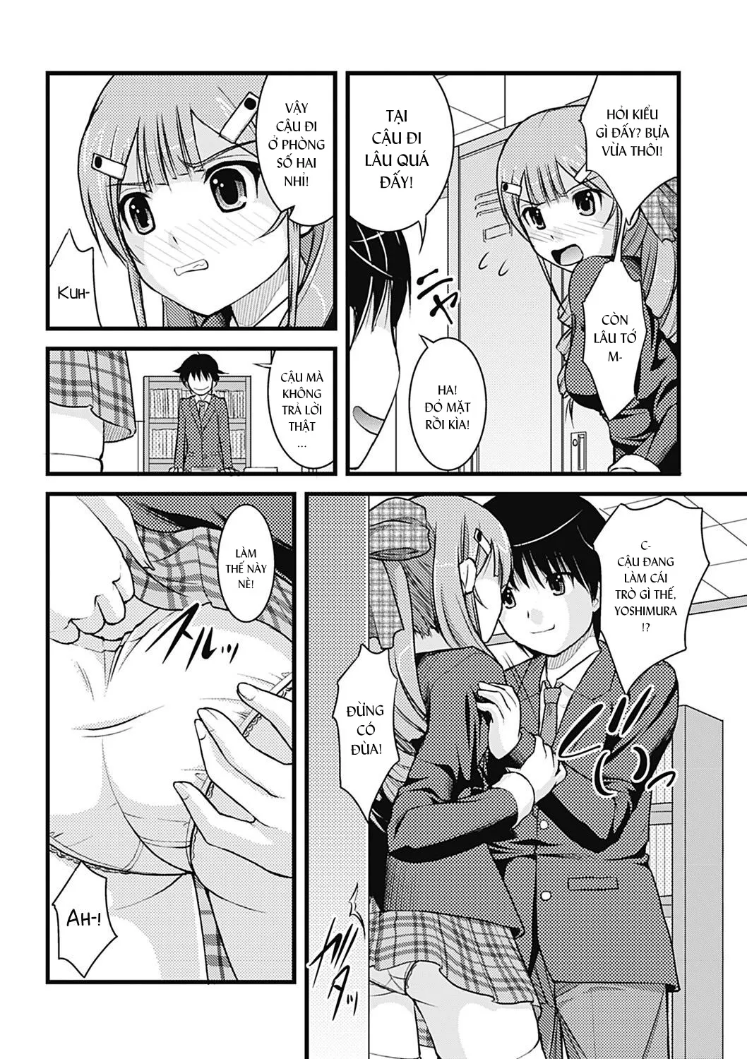 HentaiVN.net - Ảnh 11 - Ojousama Fukukaichou no Junan [お嬢様副会長の受難] - Chap 1