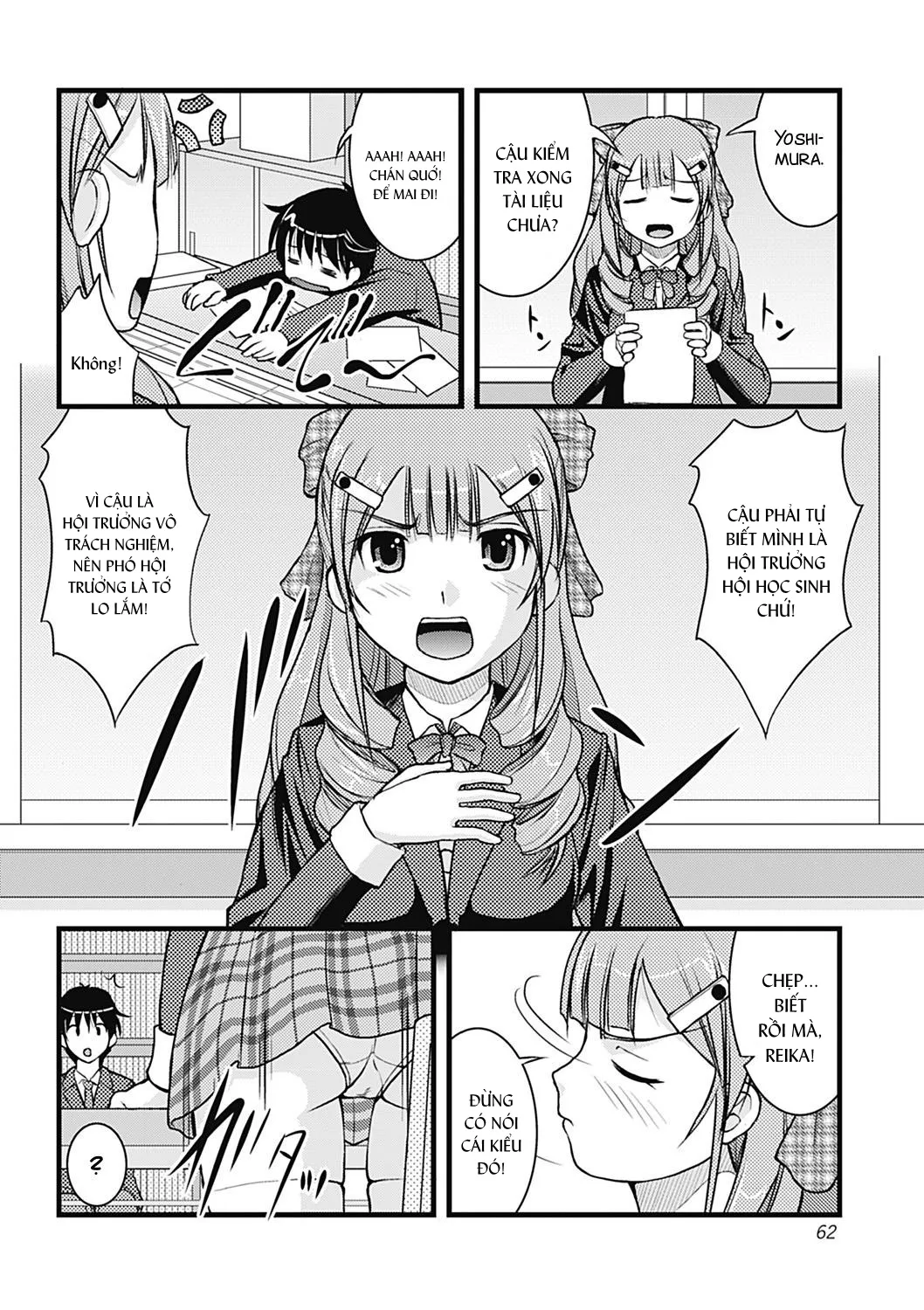 HentaiVN.net - Ảnh 3 - Ojousama Fukukaichou no Junan [お嬢様副会長の受難] - Chap 1