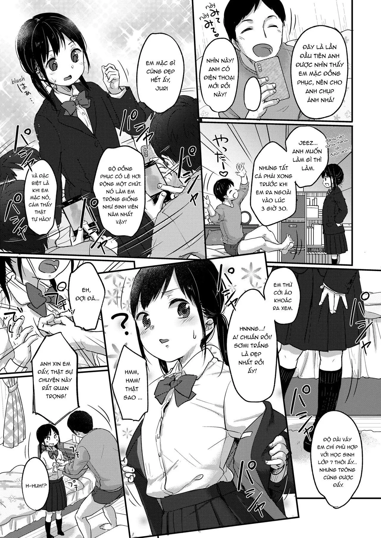 HentaiVN.net - Ảnh 3 - Feasting on Juri [Jurizanmai; じゅりさんまい] - Chap 1