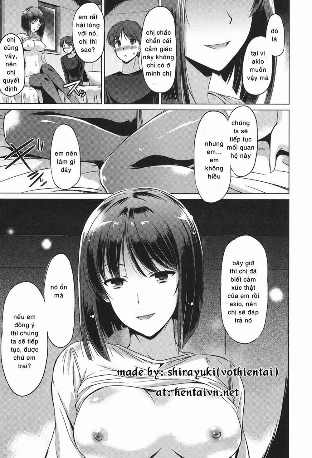 HentaiVN.net - Ảnh 16 - True Partners (Anata o Yogarasete Ageru) - Chap 1