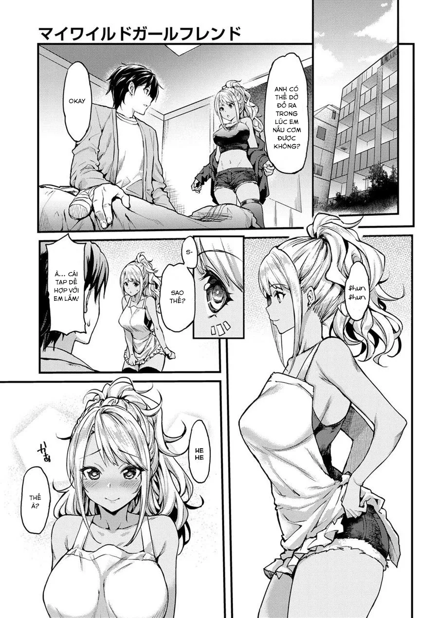 HentaiVN.net - Ảnh 6 - My wild girlfriend - Chap 1