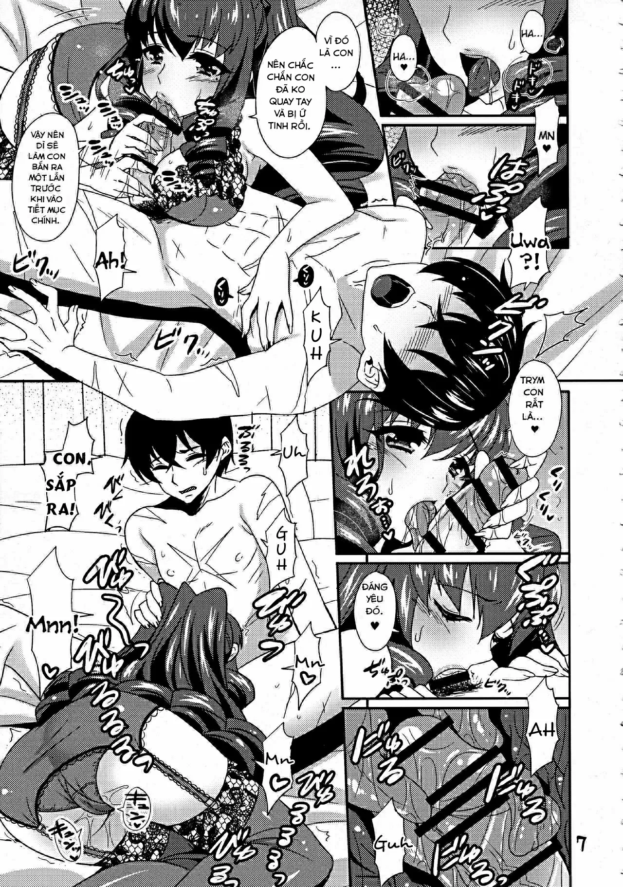 HentaiVN.net - Ảnh 9 - Tatsuya Dễ Thương Của Dì! (Mahouka Koukou no Rettousei) [Watashi no Kawaii Tatsuya-san; 私の可愛い達也さん (魔法科高校の劣等生)] - Chap 1