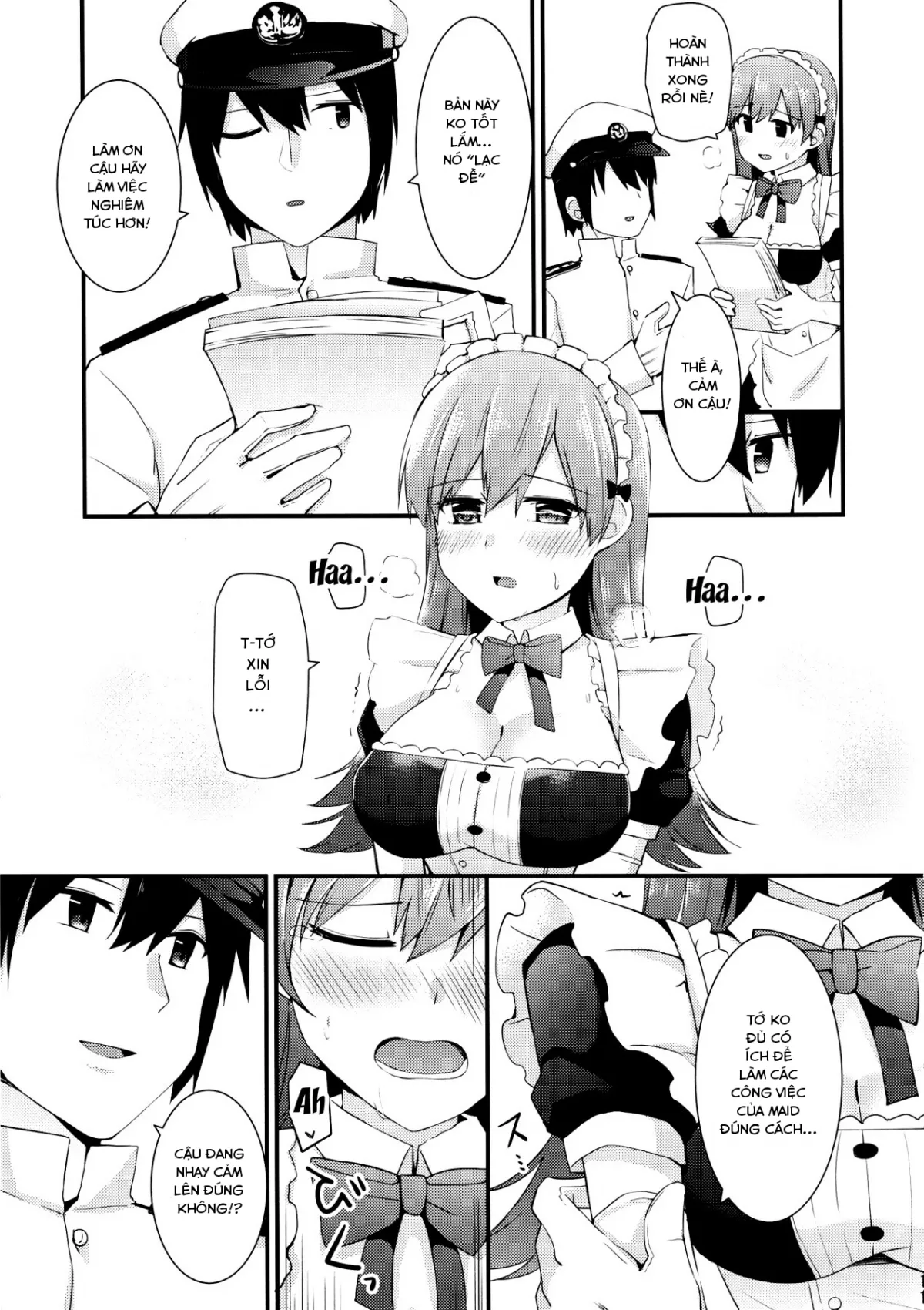 HentaiVN.net - Ảnh 12 - Thuốc Kích Dục Cực Mạnh của Maid [Ooi! Maid Fuku o Kite miyou!; Ooi! Try On These Maid Clothes!] - Chap 1