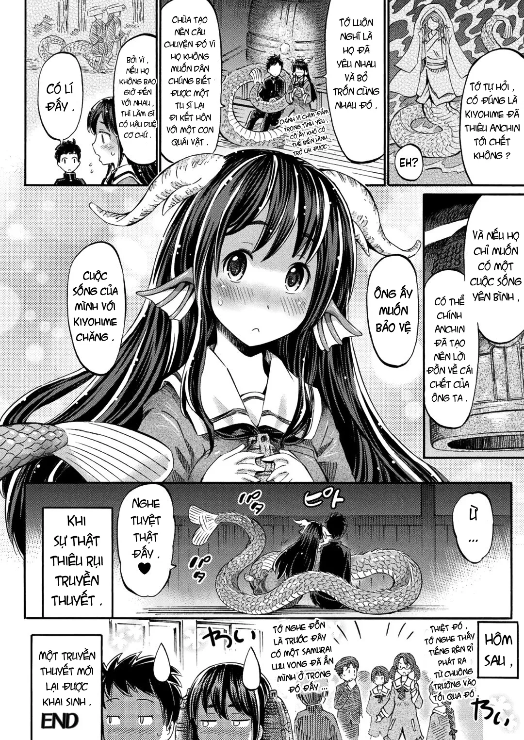 HentaiVN.net - Ảnh 21 - Bạn gái tôi là Kiyohime-sama [Boku no Kanojo wa Kiyohime-sama ;Lady Kiyohime Is My Girlfriend] - Chap 1