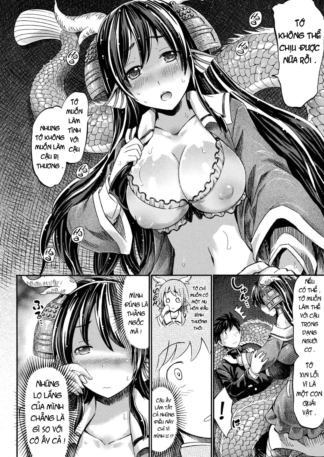 HentaiVN.net - Ảnh 9 - Bạn gái tôi là Kiyohime-sama [Boku no Kanojo wa Kiyohime-sama ;Lady Kiyohime Is My Girlfriend] - Chap 1
