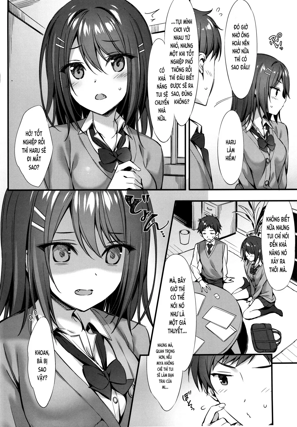 HentaiVN.net - Ảnh 4 - Tiểu ác ma kiêm bạn nối khố (nguyên tác) [Koakuma x Osananajimi (original); 小悪魔×幼なじみ (オリジナル)] - Chap 1