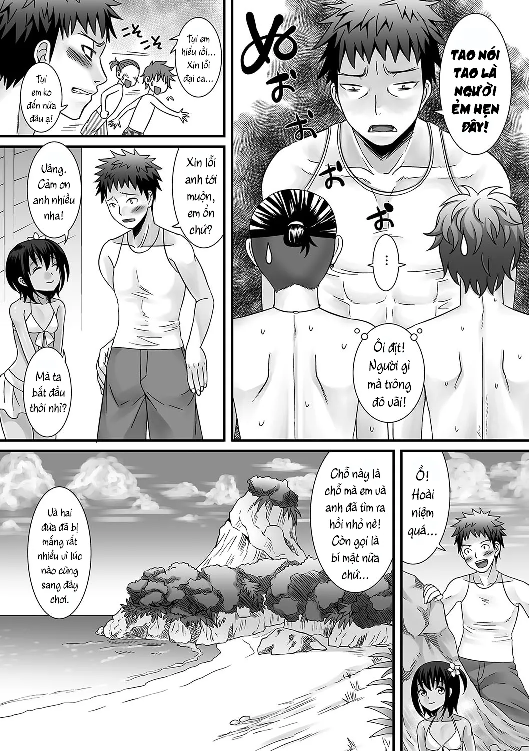 HentaiVN.net - Ảnh 6 - Umi to Hiyake no Omoide [海と日焼けの思い出 (月刊Web男の娘・れくしょんッ！] - Chap 1