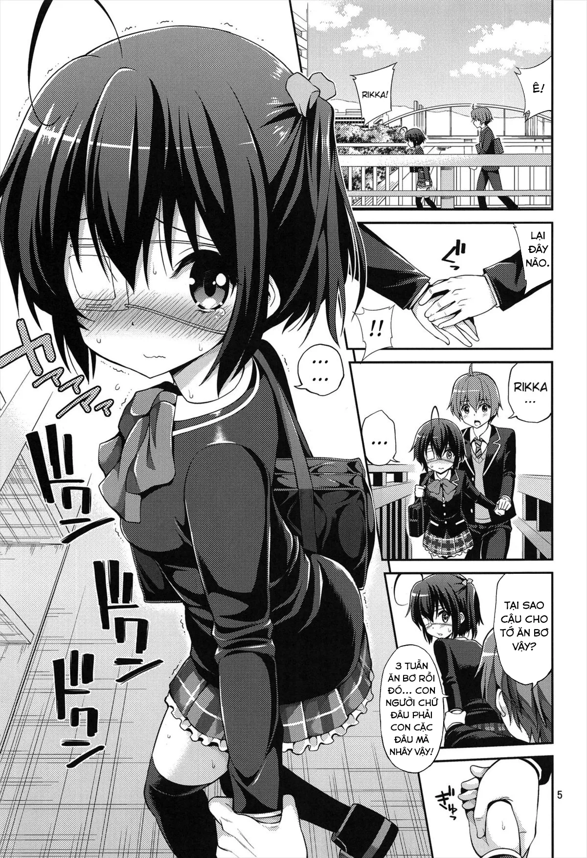 HentaiVN.net - Ảnh 5 - Chuunibyou demo H ga Shitai! 3 [(サンクリ58) [ぽぽちち (八尋ぽち)] 中二病でもHがしたい!3 (中二病でも恋がしたい!) [英訳]] - Chap 1