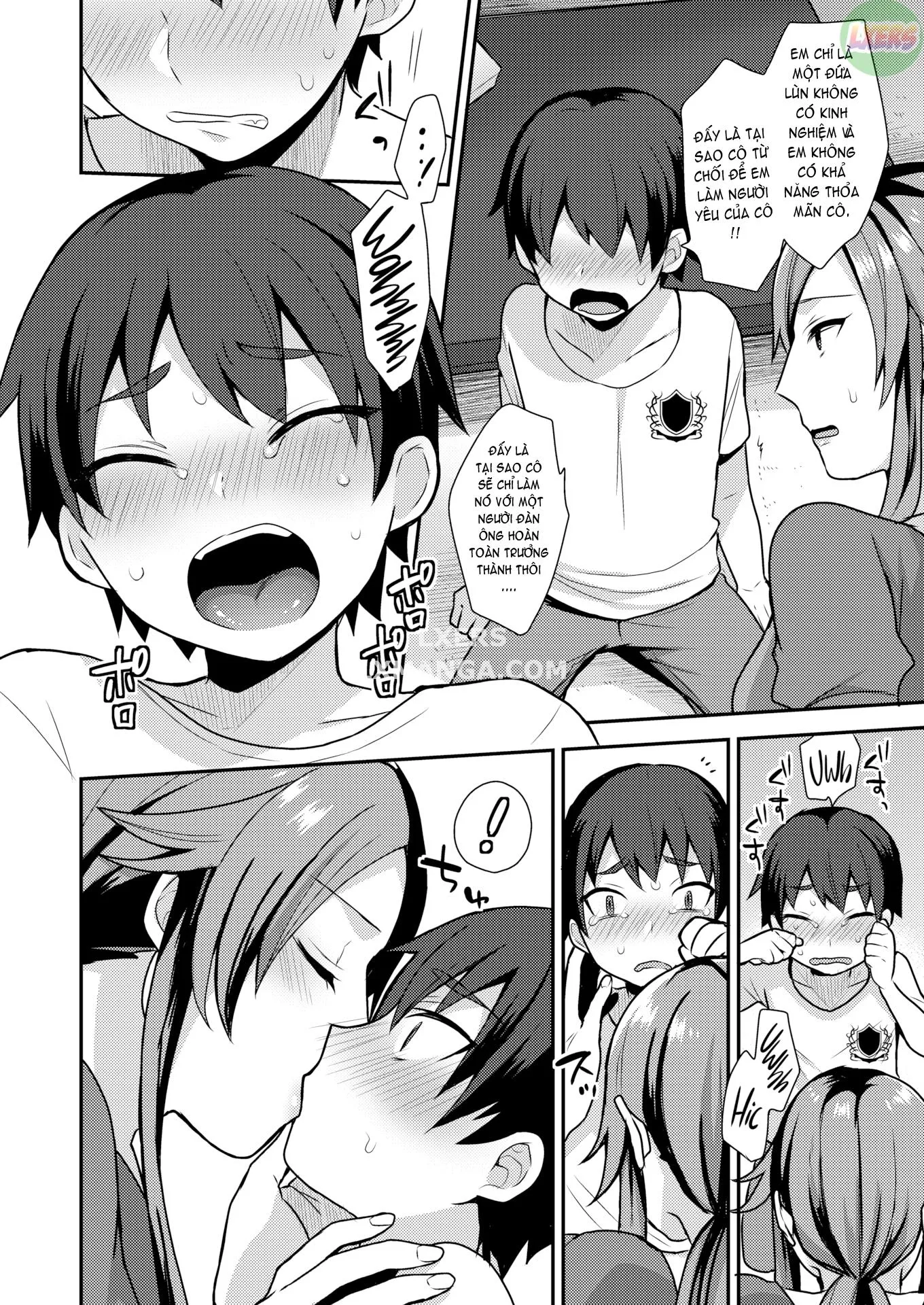 HentaiVN.net - Ảnh 10 - Người yêu của cô giáo Sakuragi [Sakuragi-sensei's Lover] - Chap 1